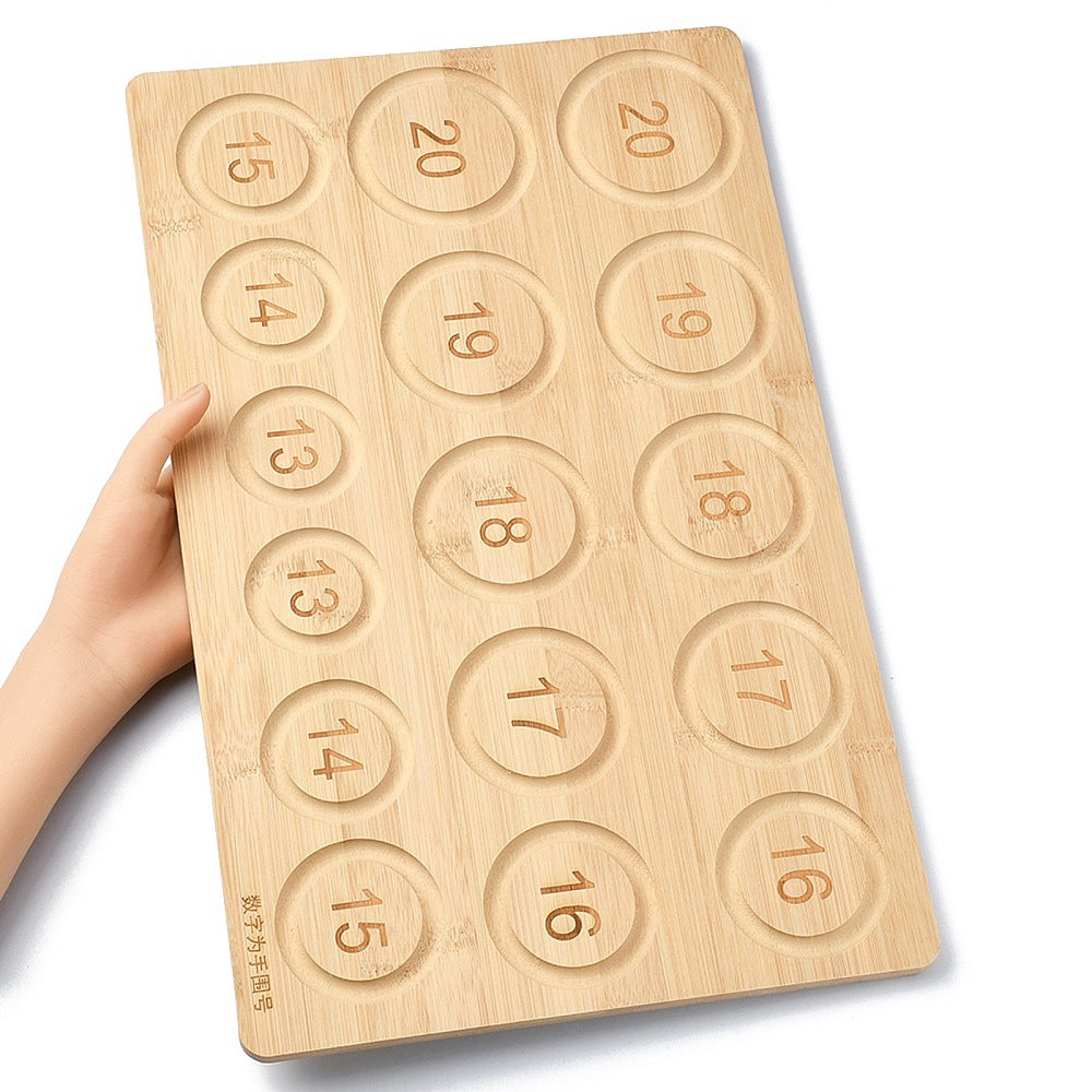 Planche de Conception en Bois pour Bijoux