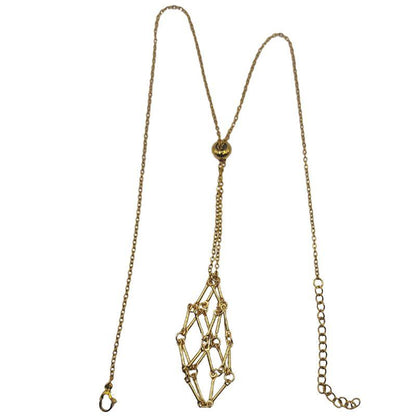 Porte-Pierre -Pendentif en Métal pour Pierres Ajustables - Litho Natura