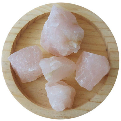 Pierres Naturelles Brutes Quartz Rose - Qualité A - Litho Natura
