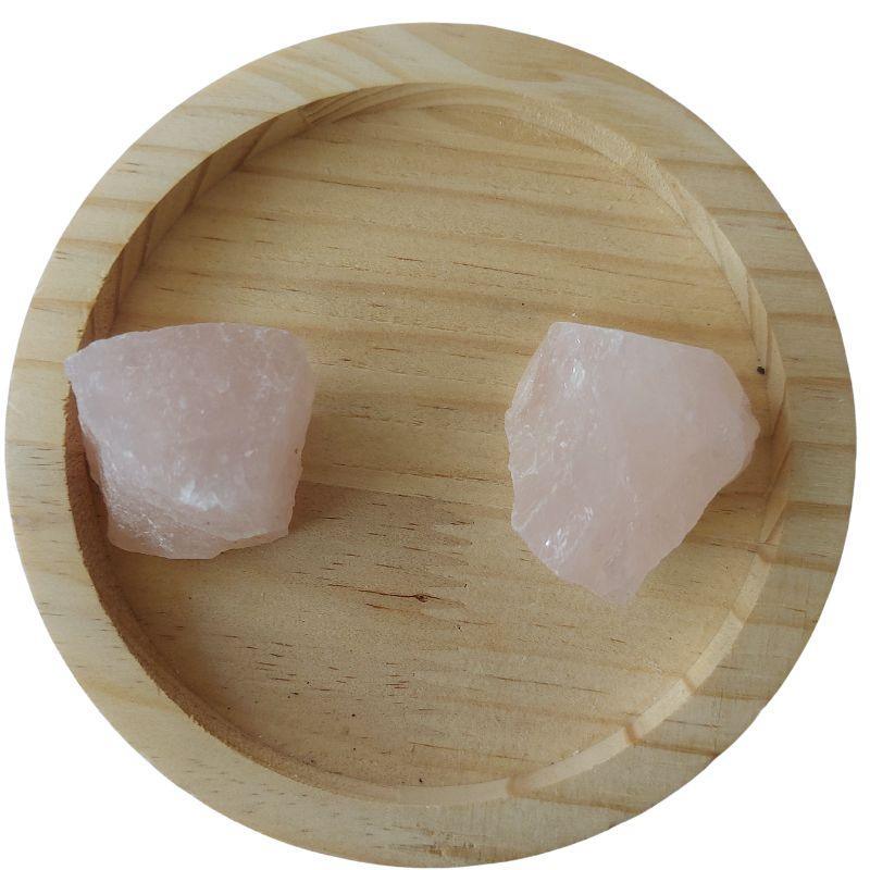 Pierres Naturelles Brutes Quartz Rose - Qualité A - Litho Natura