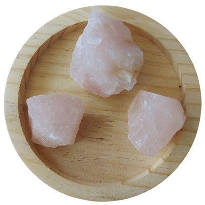 Pierres Naturelles Brutes Quartz Rose - Qualité A - Litho Natura