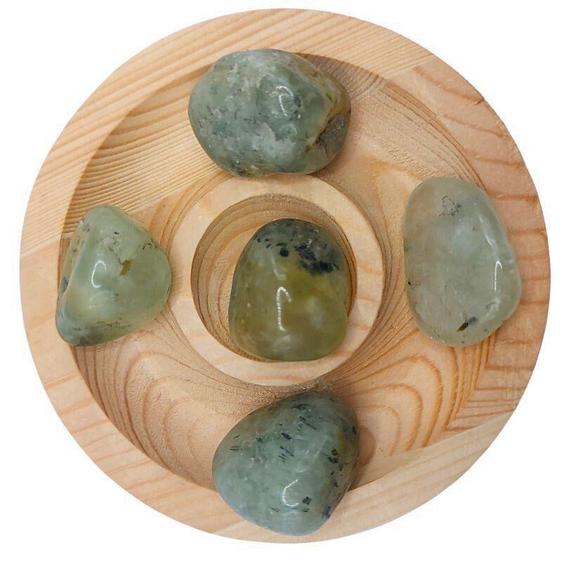 Pierres Naturelles Roulées Préhnite - Qualité A - Litho Natura