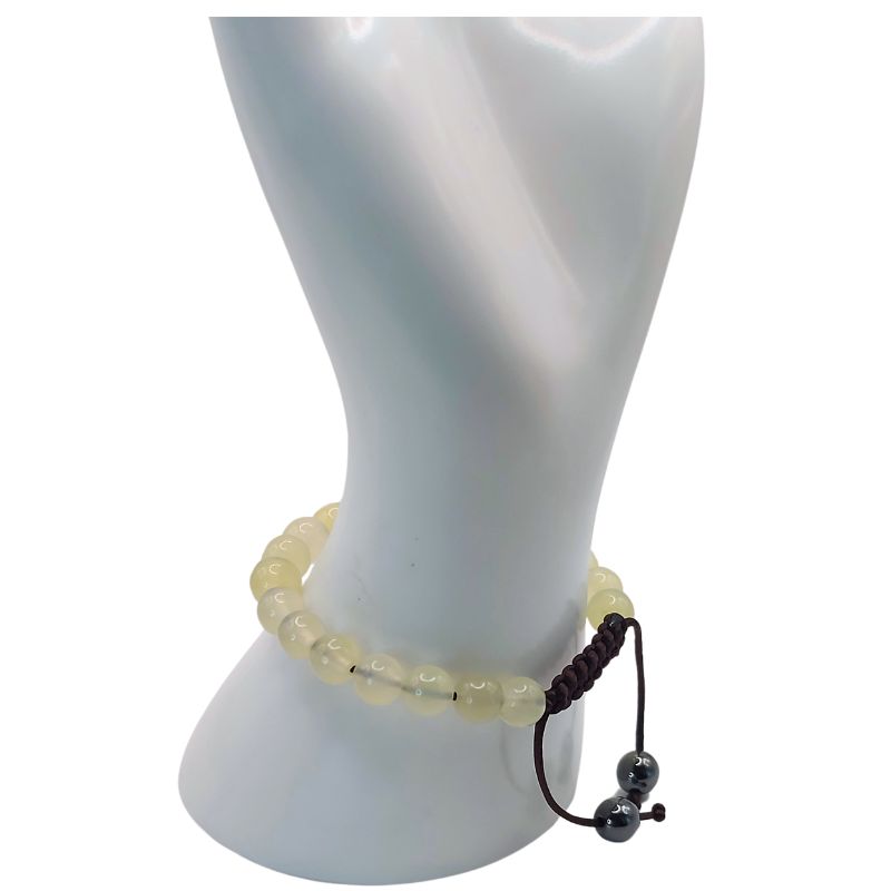 Shamballa Serpentine - Bracelet Simple Rang Ajustable - Litho Natura