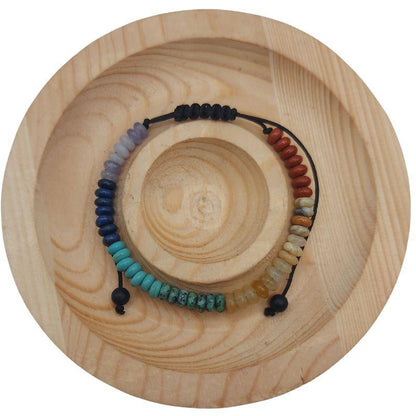 Bracelet Shamballa en pierres naturelles mixtes pour Enfants - Litho Natura