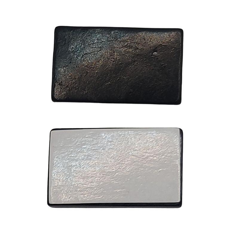 Shungite Rectangulaire Adhésive pour Smartphone - Protection Énergétique - Litho Natura