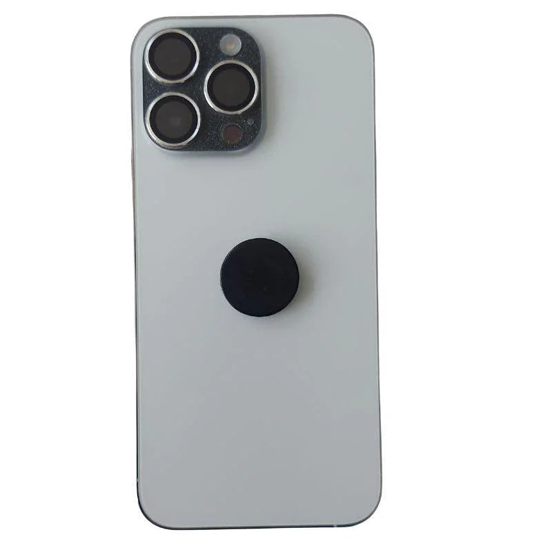 Shungite Ronde Adhésive pour Smartphone - Protection Énergétique - Litho Natura