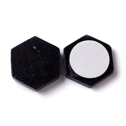 Shungite Naturelle Aimantée – Forme Hexagonale