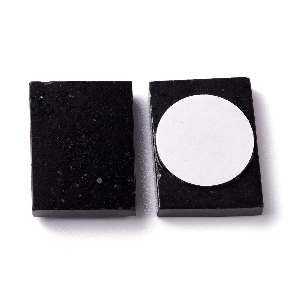 Shungite Naturelle Aimantée – Forme Rectangle