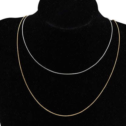 Chaîne Collier en Acier Inoxydable