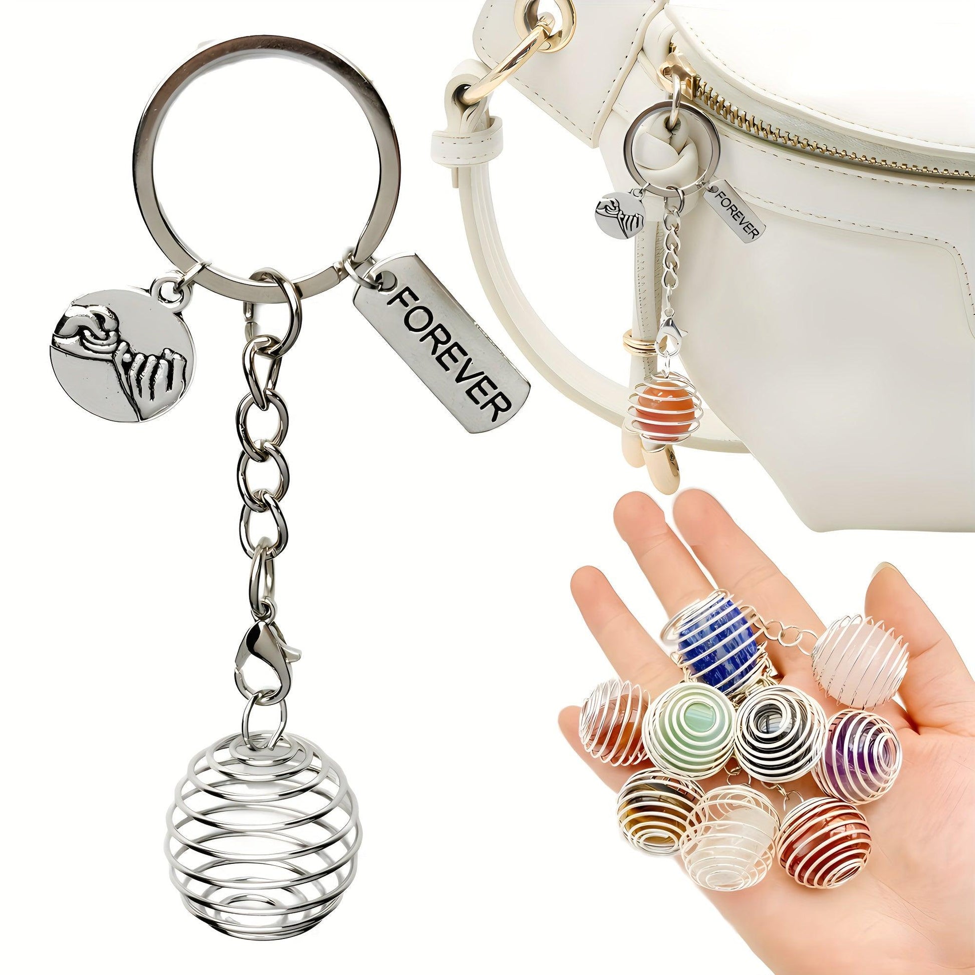 Porte-Pierre Adaptable en Forme de Boule - Litho Natura