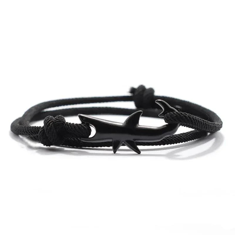 Bracelet Unisexe en Double Corde avec Obsidienne - Litho Natura