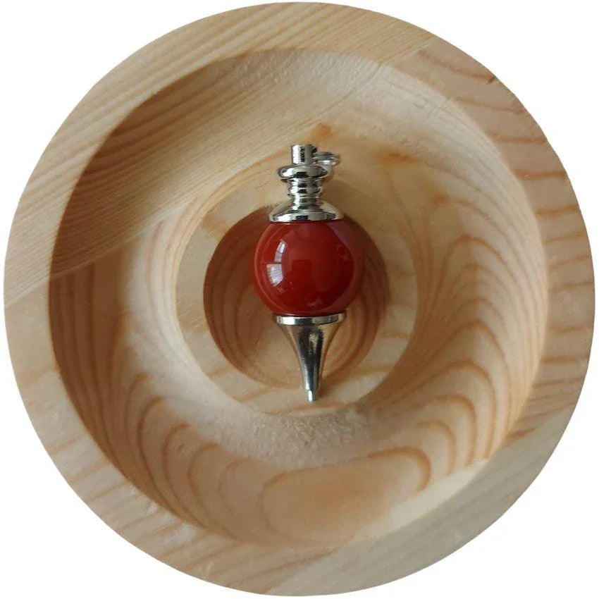 Pendule Séphoroton en Agate Rouge - Litho Natura